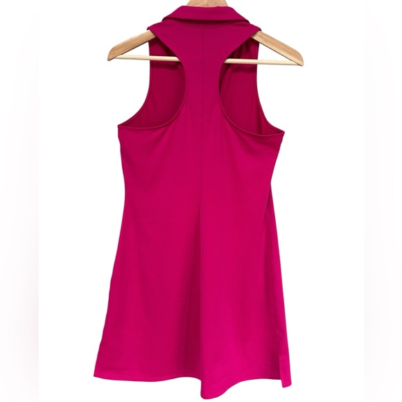 ALO Yoga Athletic Dress Magenta Crush Sleeveless Activewear Dress, M - Picture 3 of 7